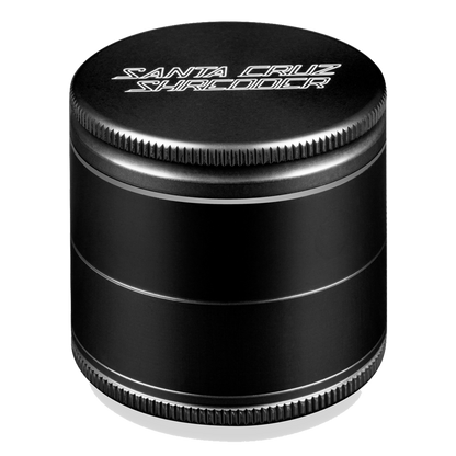 Santa Cruz Shredder 4-Piece Grinder Grinders : Aluminum Santa Cruz Shredder 2.1"(54mm) Black 4pc