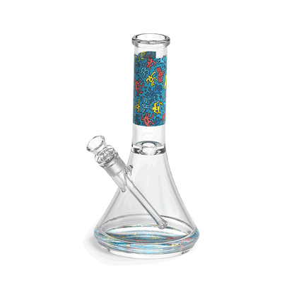 K.Haring Glass Water Pipe Glass : Water Pipe K. Haring Glass Collection