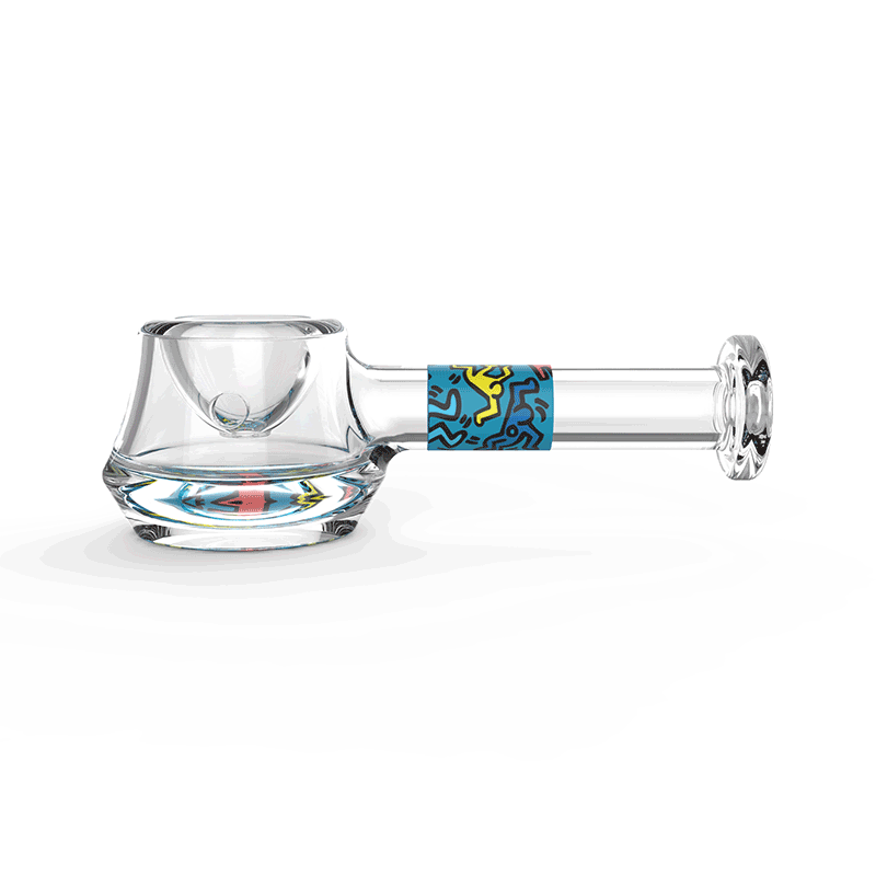 K.Haring Glass Spoon Pipe Glass : Spoon K. Haring Glass Collection multiblu  