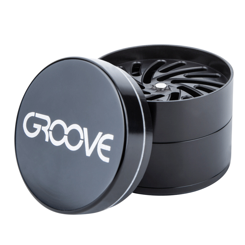 Aerospaced by Higher Standards - 4 Piece Toothless Grinder - 2.5" Grinders : Aluminum Higher Standards   