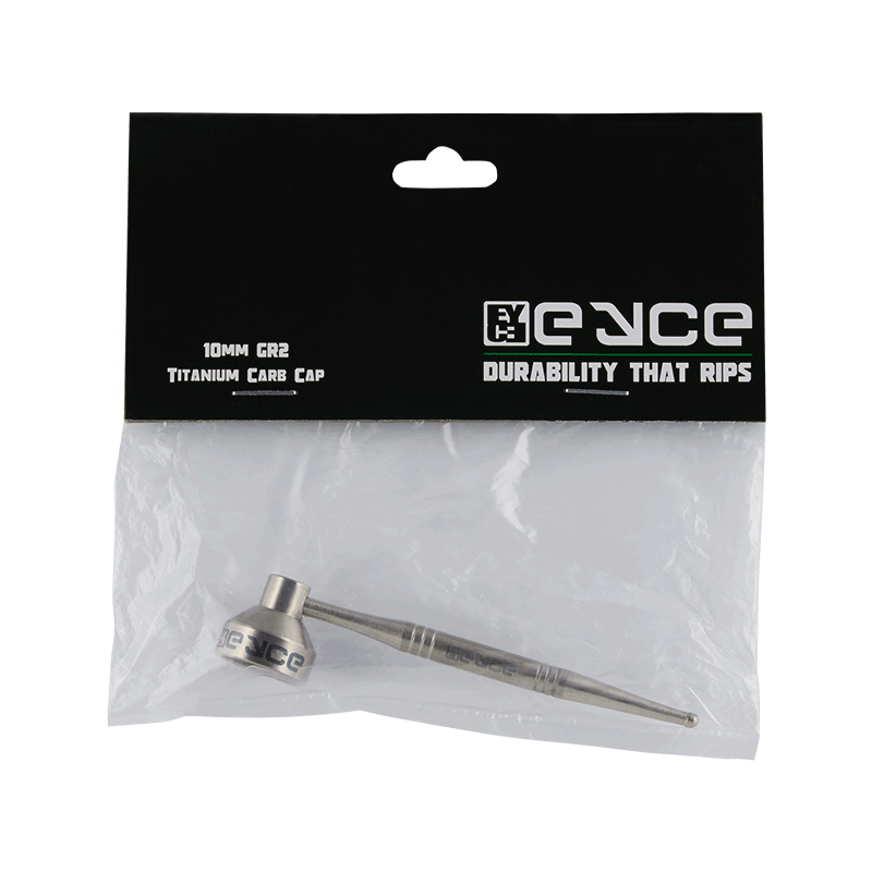 Eyce - 10 mm Titanium Upgraded Carb Cap and Wand Silicone : Accessories Eyce   