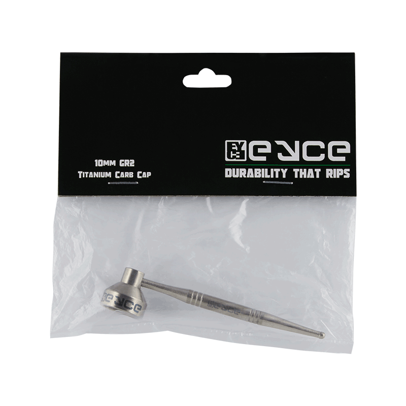 Eyce Titanium Upgraded Carb Cap with Wand 10mm Silicone : Accessories Eyce