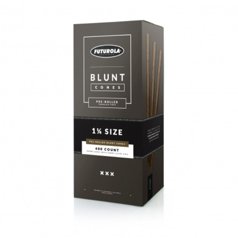 Futurola - Blunt Cone - 400 Cones Per Box Papers, Cones, and Wraps : Cones Futurola   