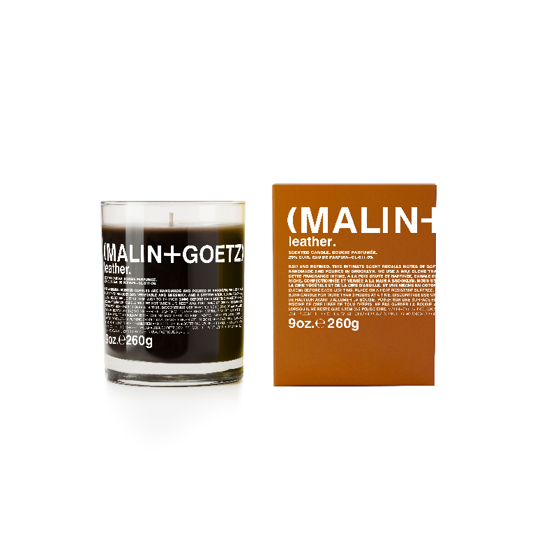 MALIN + GOETZ Leather Candle Home Goods : Accessories Malin + Goetz   