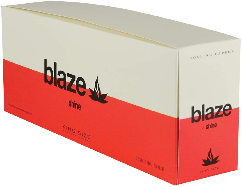Shine Blaze Rolling Papers Box Papers, Cones, and Wraps : Cones Shine   