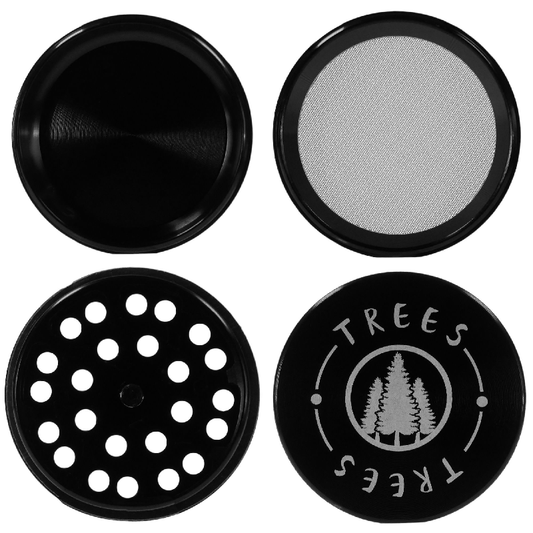 Trees 4-Piece Grinder 2.25" Marketing Material Greenlane