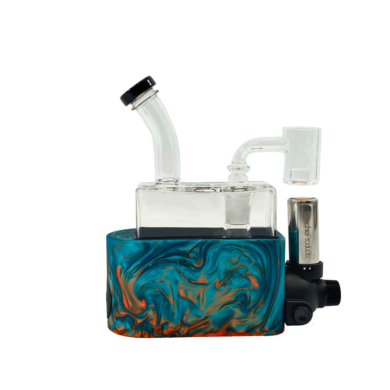 Stache Rio MakeOver Rig Glass : Rig Stache teal  