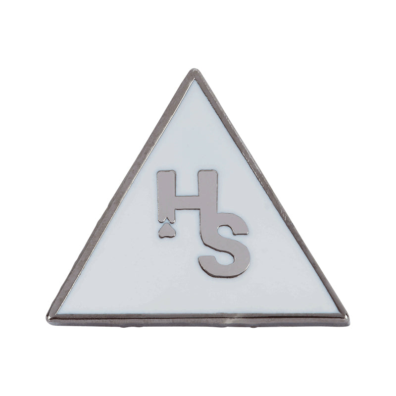 Higher Standards Triangle Pin Accessories Higher Standards wht  