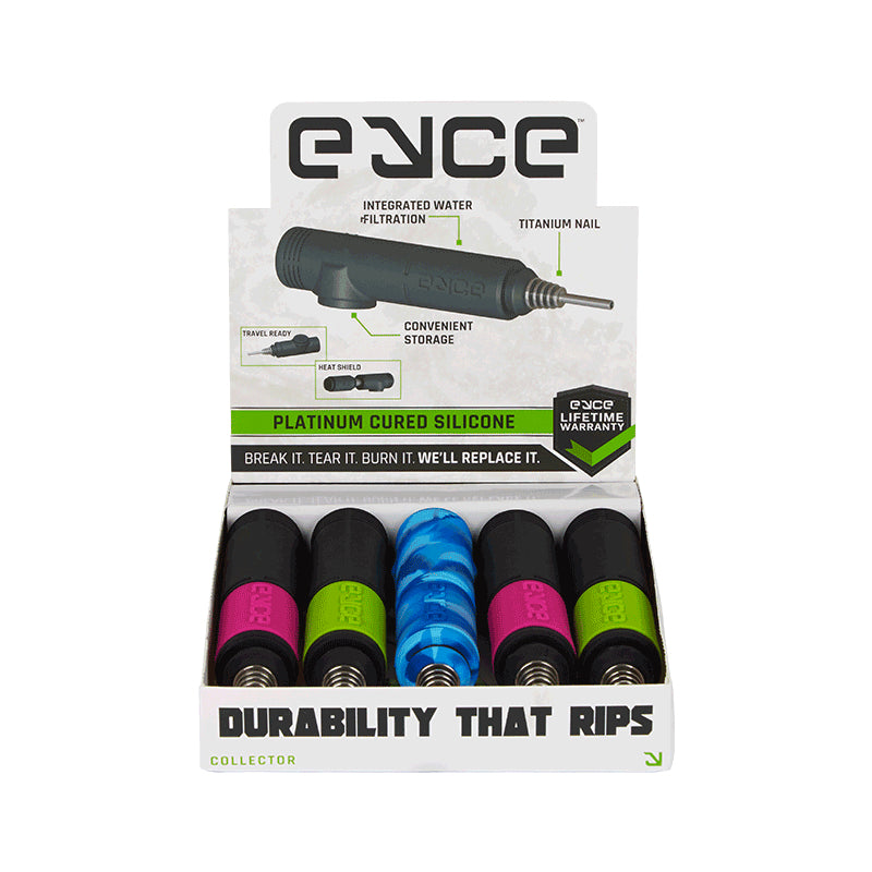 Eyce Collector 5 Pack - Assorted Colors Silicone : Silicone Handpipe Eyce   