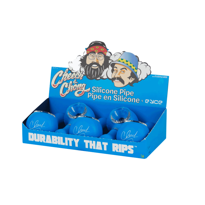 Eyce Silicone Cheech And Chong Pipe - 5 Pack Silicone : Spoon Eyce   