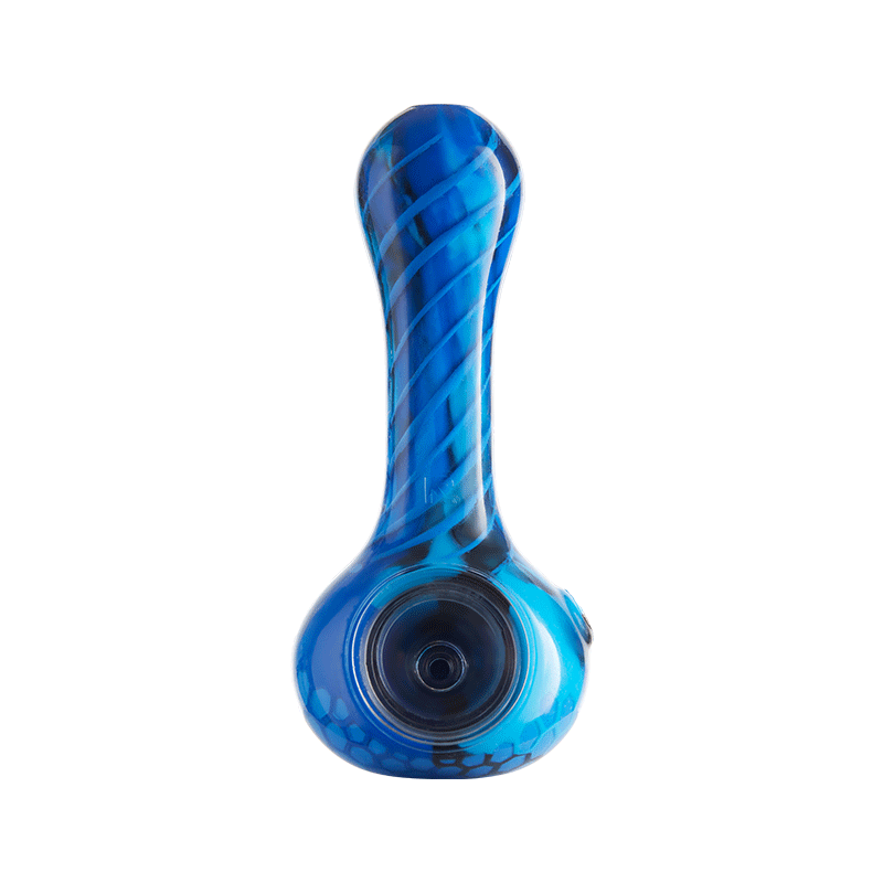 Eyce ORAFLEX Honeycomb Spoon Pipe Silicone : Spoon Eyce winterblu  