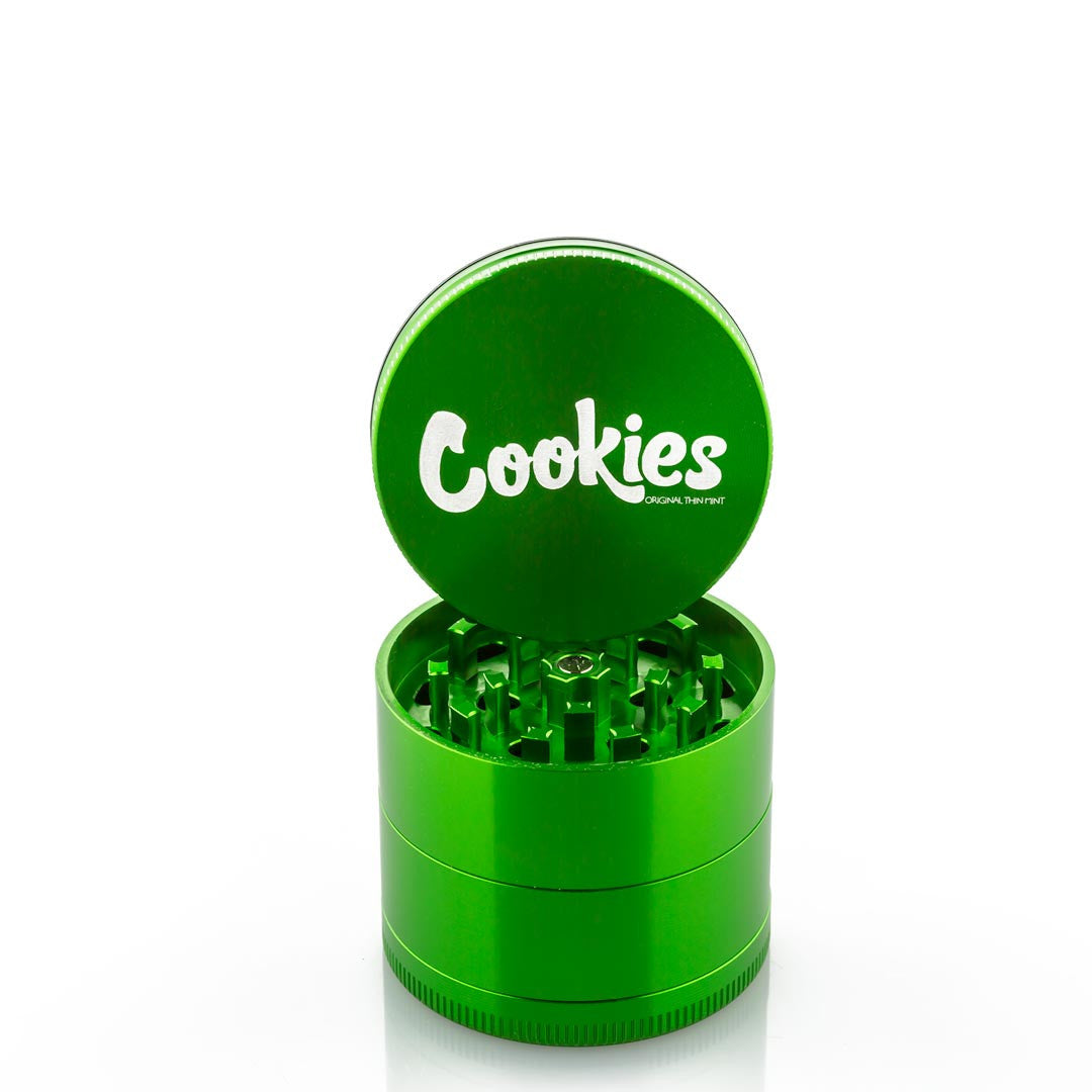 Santa Cruz Shredder 4-Piece Grinder - Cookies Grinders : Aluminum Santa Cruz Shredder Green  