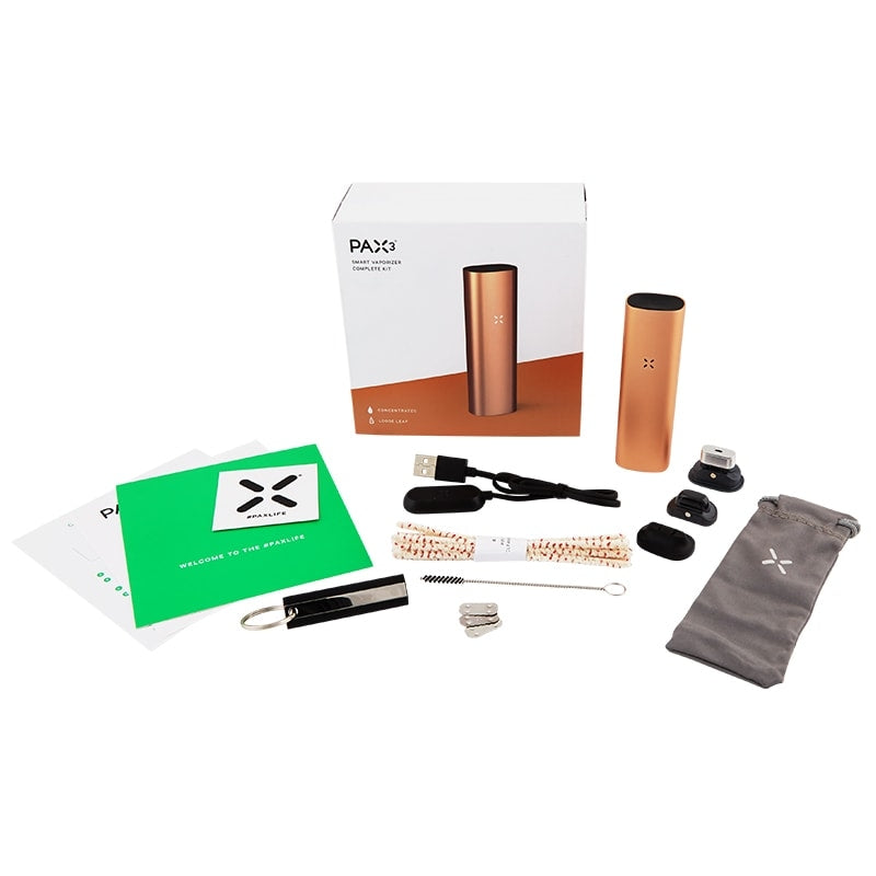 PAX 3™ - Smart Vaporizer Complete Kit - Matte Rose Gold -SmokeDay