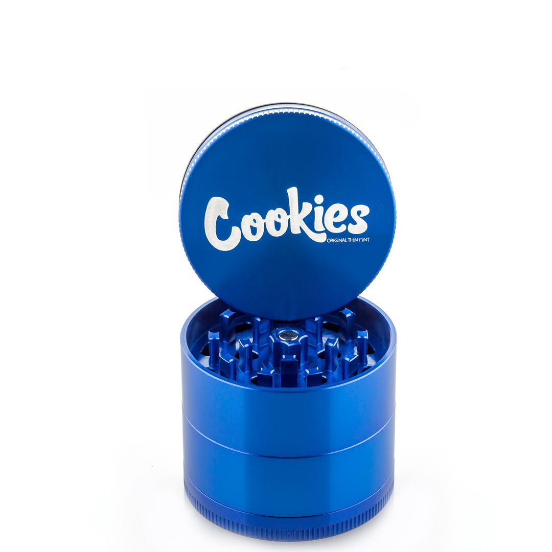 Santa Cruz Shredder 4-Piece Grinder - Cookies Grinders : Aluminum Santa Cruz Shredder Blue  