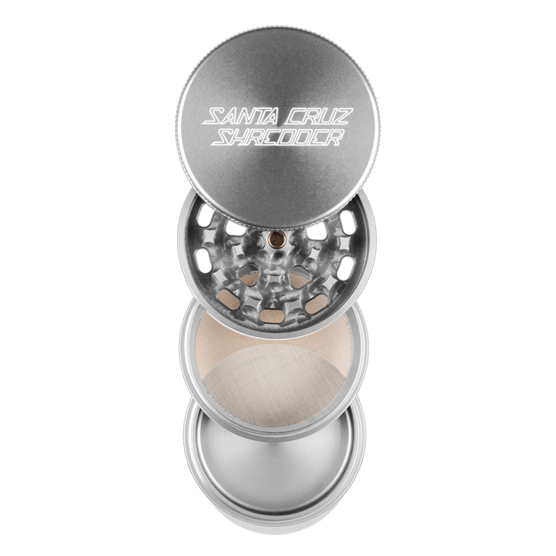 Santa Cruz Shredder 4-Piece Grinder Grinders : Aluminum Santa Cruz Shredder   