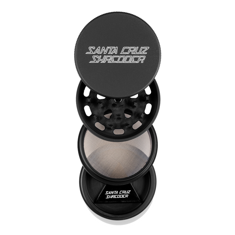Santa Cruz Shredder 4-Piece Grinder Grinders : Aluminum Santa Cruz Shredder   