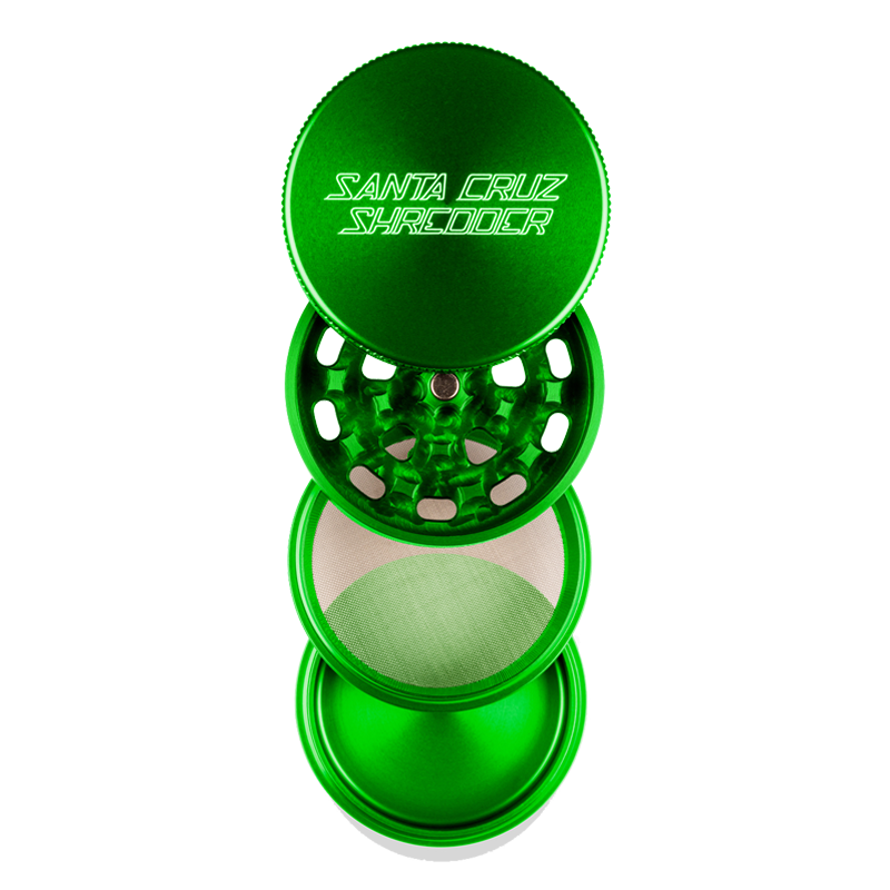 Santa Cruz Shredder 4-Piece Grinder Grinders : Aluminum Santa Cruz Shredder   
