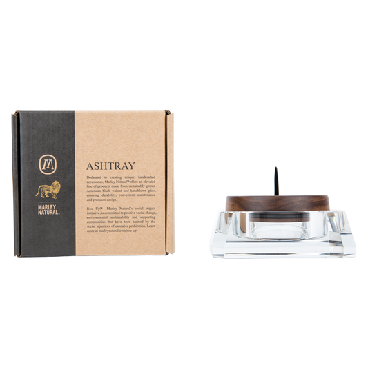 Marley Natural Crystal Ash Tray Accessories : Storage Container Marley Natural