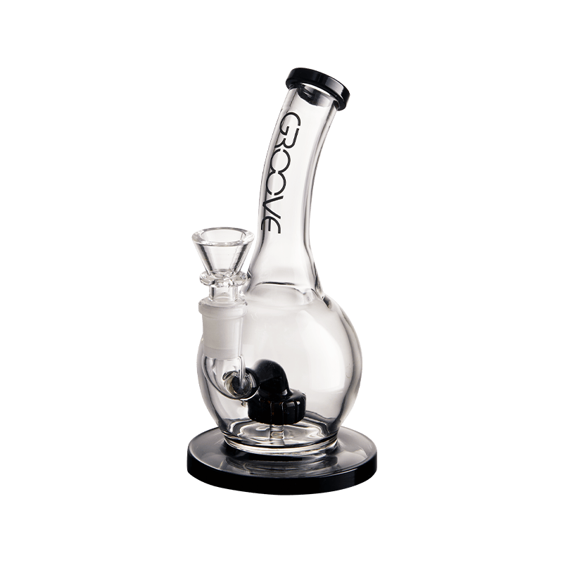 Groove 7" Round Bubbler Glass : Bubbler Groove   