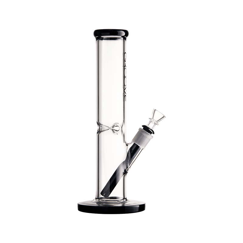 Groove Straight Tube Water Pipe Glass : Water Pipe Groove   