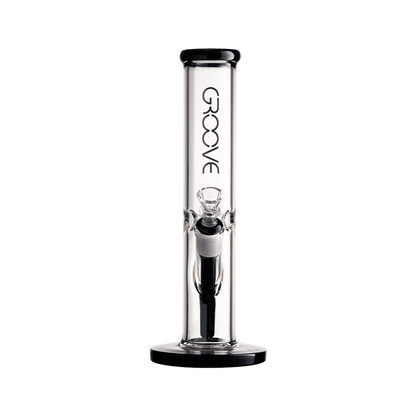 Groove Straight Tube Water Pipe Glass : Water Pipe Groove   