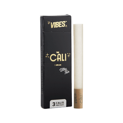 VIBES The Cali - 1 Gram Box Papers, Cones, and Wraps : Cones Vibes Rolling Papers   