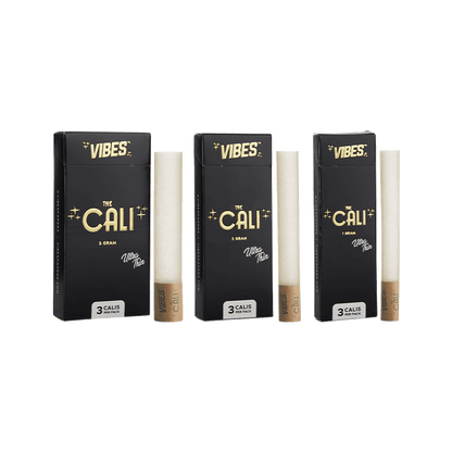 VIBES The Cali - 2 Gram Box Papers, Cones, and Wraps : Cones Vibes Rolling Papers   