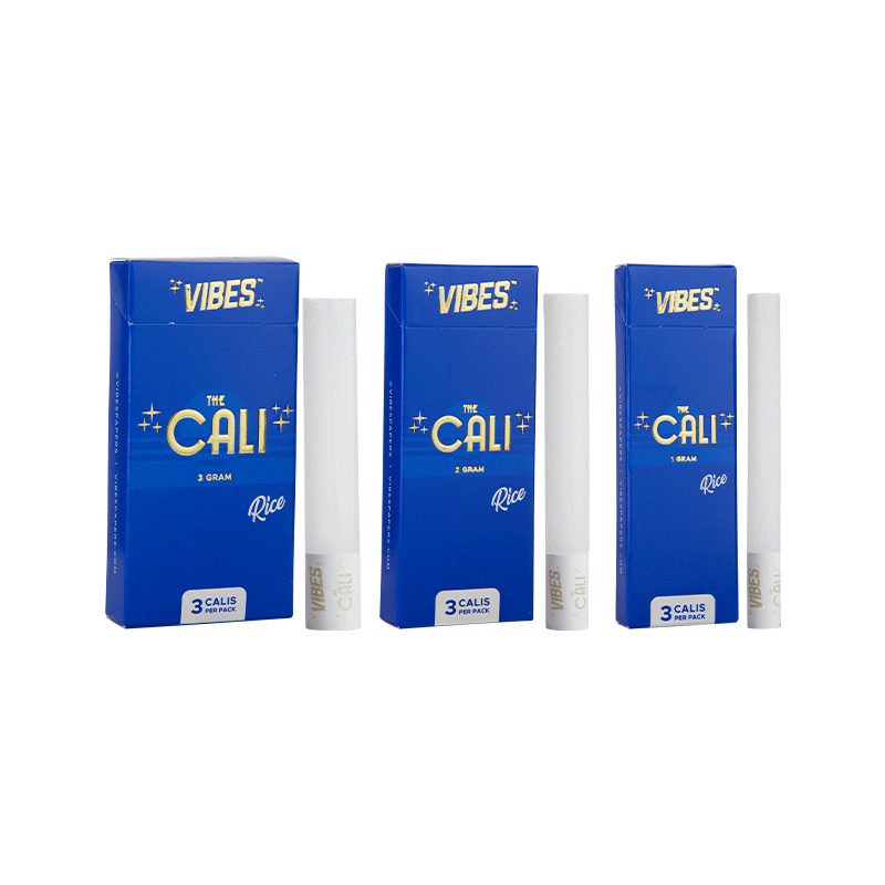 VIBES The Cali - 3 Gram Box Papers, Cones, and Wraps : Cones Vibes Rolling Papers   