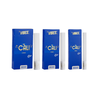 VIBES The Cali - 3 Gram Box Papers, Cones, and Wraps : Cones Vibes Rolling Papers   
