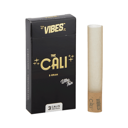 VIBES The Cali - 3 Gram Box Papers, Cones, and Wraps : Cones Vibes Rolling Papers   