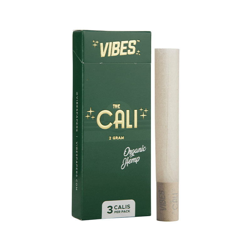 VIBES The Cali - 2 Gram Papers, Cones, and Wraps : Cones Vibes Rolling Papers   
