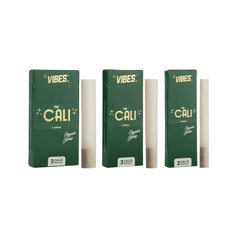 VIBES The Cali - 3 Gram Papers, Cones, and Wraps : Cones Vibes Rolling Papers   